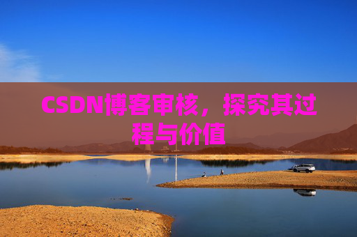 CSDN博客审核,探究其过程与价值
